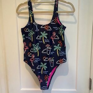Chubbies The Neon Lights Women's one piece swimsuit